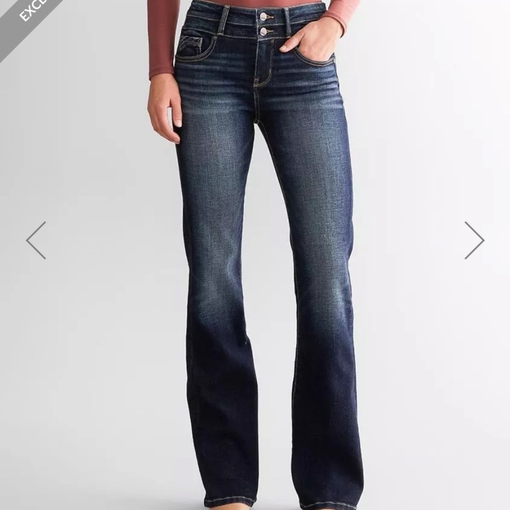 Buckle Black Jeans Bootcut
